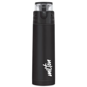 Milton Atlantis 900 thermosteel Water Bottle 750 ml, 24 Hr Hot and Cold I Leak Proof Lid, ISI Certified I Vacuum Insulated I for Office, Gym, School