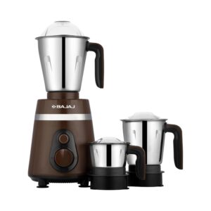 Bajaj Ninja Series Powergrind 1000 W Mixer Grinder With 3 Jars (Stainless Steel Jars) | DuraCut Blades For Lifetime Grinding | Double Ball Bearing 1000W Motor